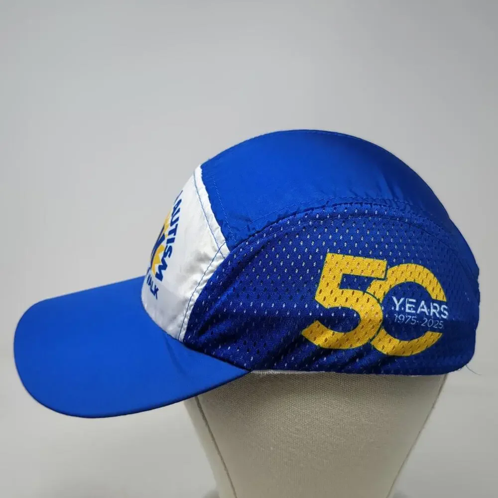 Running Awards & Apparel 5 Panel Blue One Size Hat Mesh 50th Anniversary 5K Eden